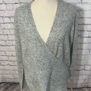 Cozy Gray Knit Sweater